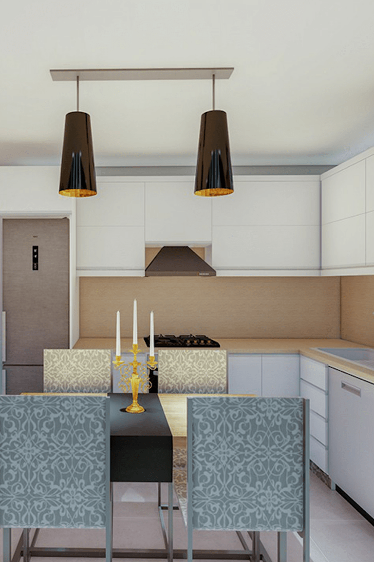 Cihangir, Taksim Platz Apartment Küche