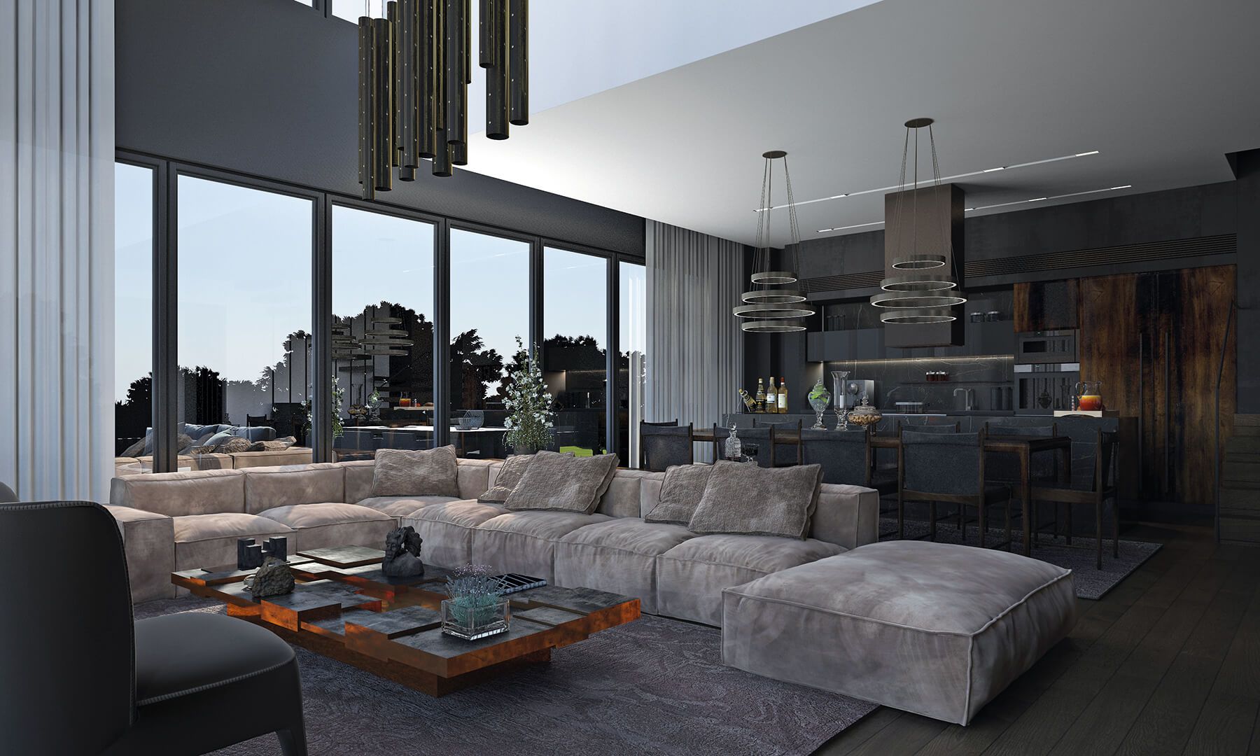 penthouse-ritz-carlton-residence- wohnzimmer