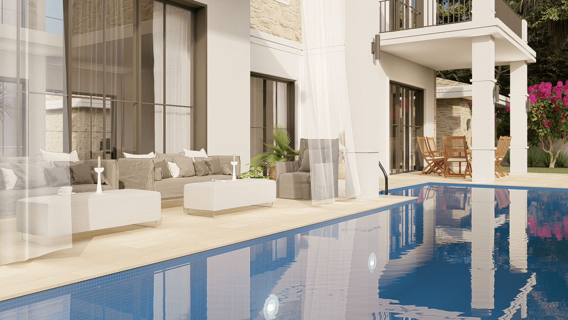Turkish Northern Cyprus Villa Pool