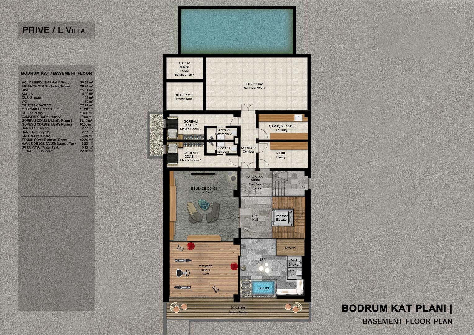Villa Diamond Privel_basement