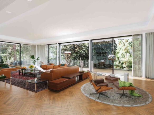 VILLA BERNADOTTE zweiter Salon