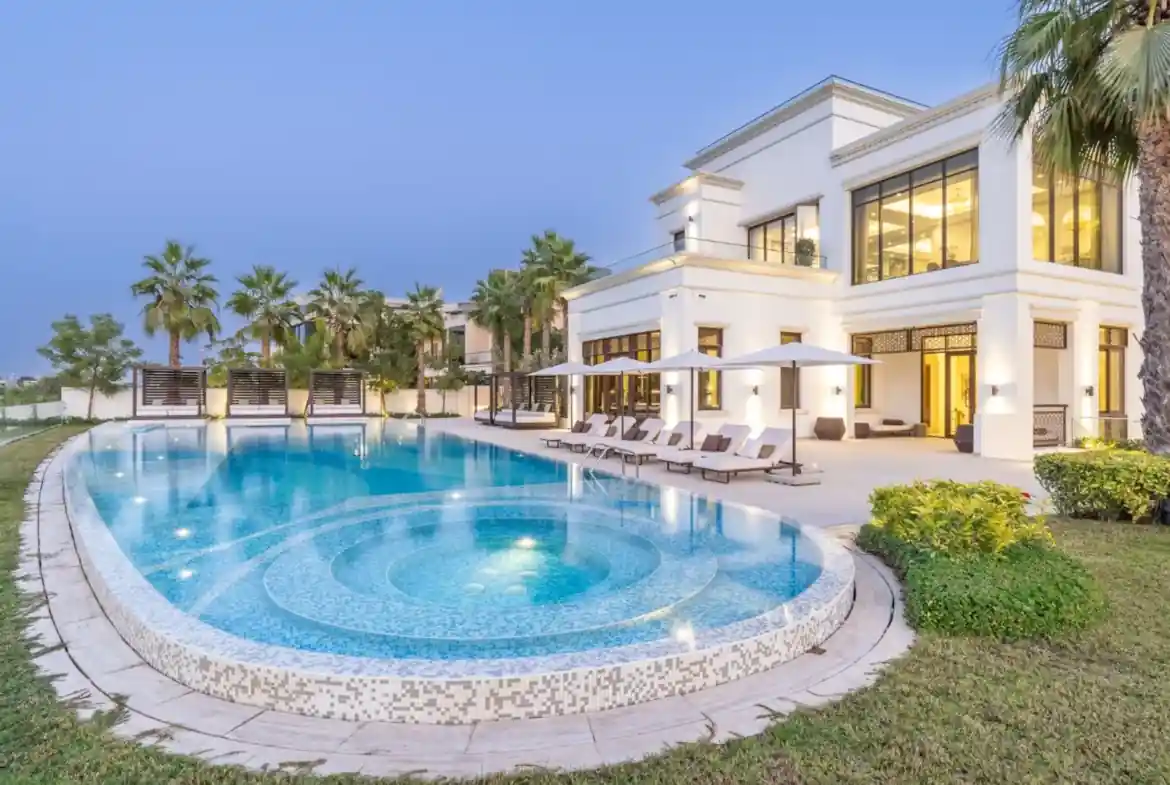 Villa Dubai Hills am Golfplatz Vereinigte Arabische Emirate
